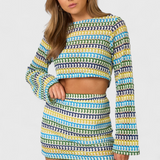 Islene Zestaw Boho z Szydełka Lekki