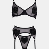 Zestaw Valentina Heart Noir